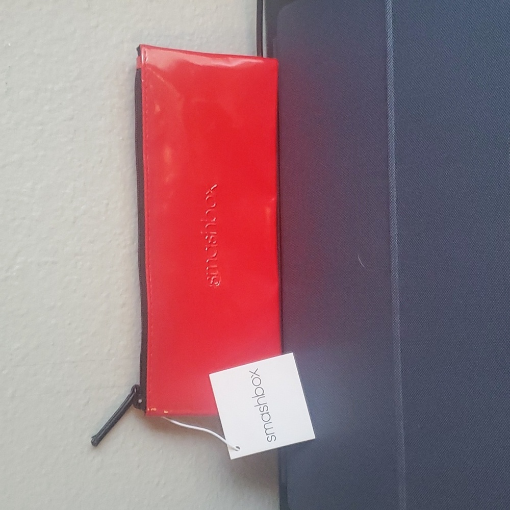 Smashbox Red Makeup Pouch new